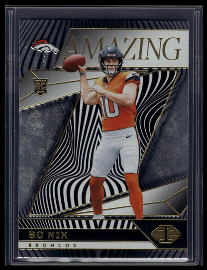 2024 Panini Illusions #7 Bo Nix Amazing