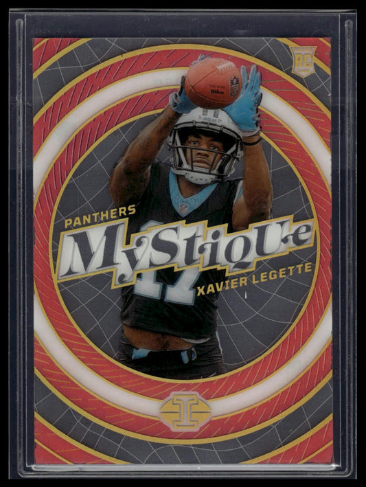 2024 Panini Illusions #15 Xavier Legette Mystique Pink #/399