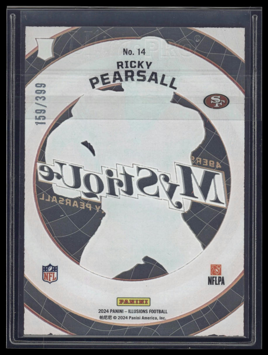 2024 Panini Illusions #14 Ricky Pearsall