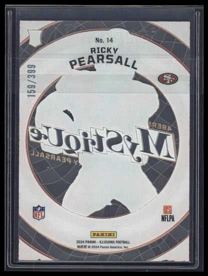 2024 Panini Illusions #14 Ricky Pearsall