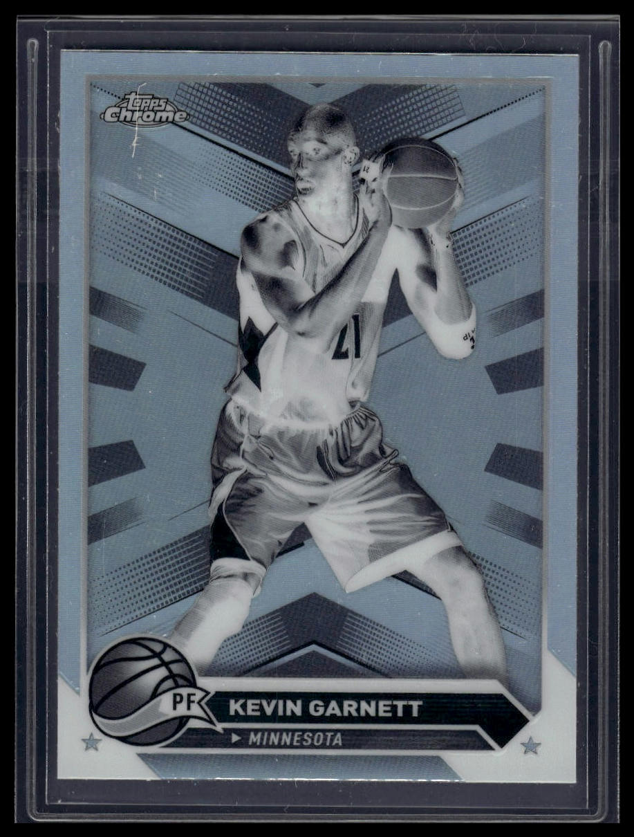 2023-24 Topps Chrome #64 Kevin Garnett Negative Refractors