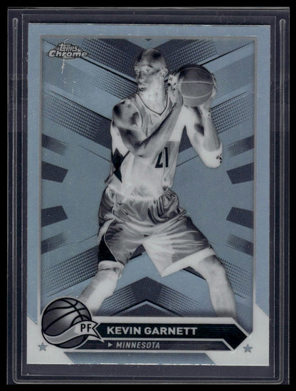 2023-24 Topps Chrome #64 Kevin Garnett Negative Refractors