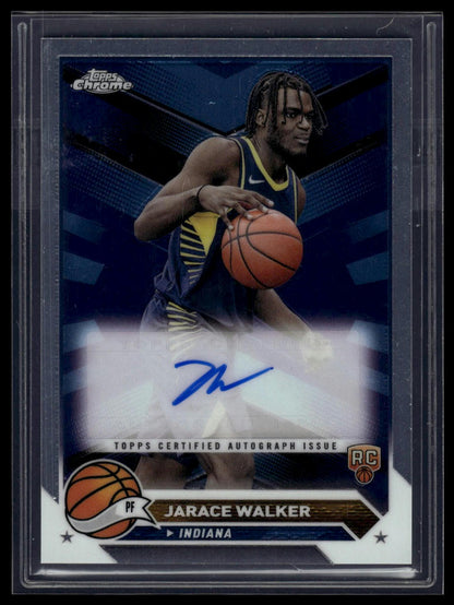 2023-24 Topps Chrome #CG-JAW Jarace Walker Autographs Refractors
