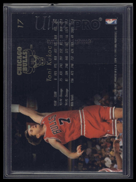 1995-96 Flair #17 Toni Kukoc