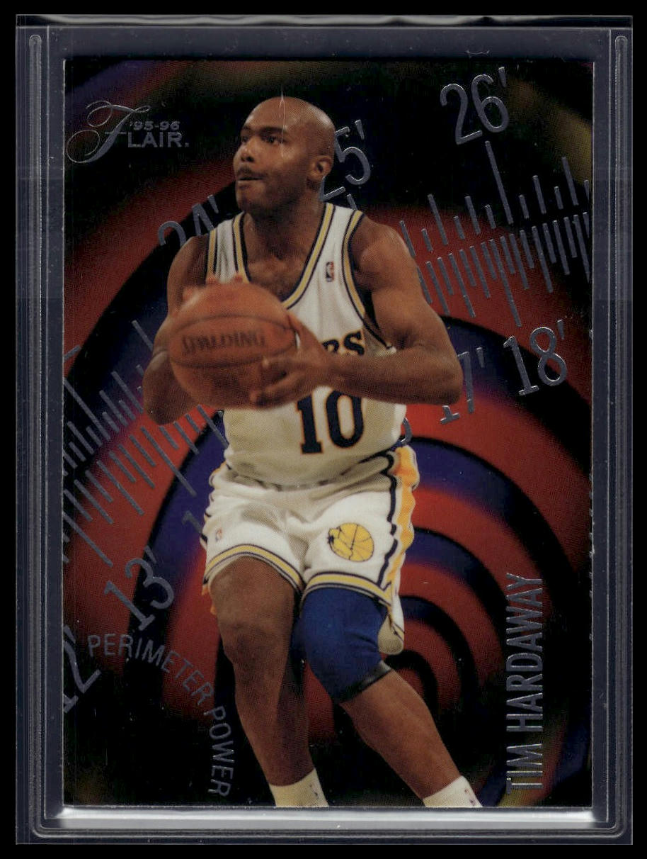 1995-96 Flair #4 Tim Hardaway Perimeter Power