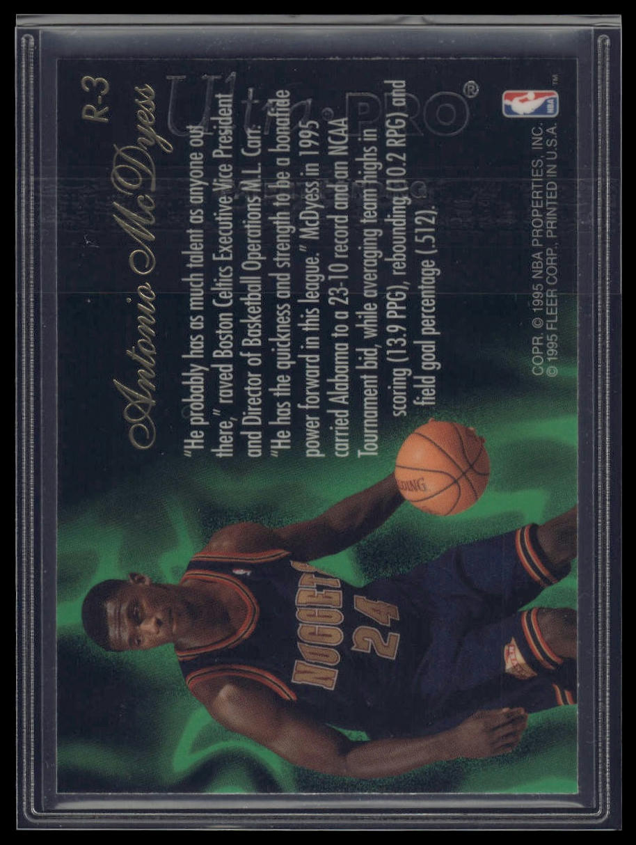 1995-96 Flair #R-3 Antonio McDyess Class of '95
