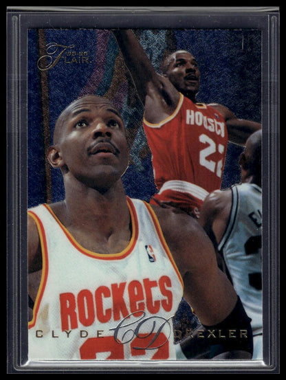 1995-96 Flair #49 Clyde Drexler