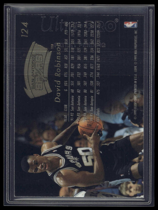 1995-96 Flair #124 David Robinson
