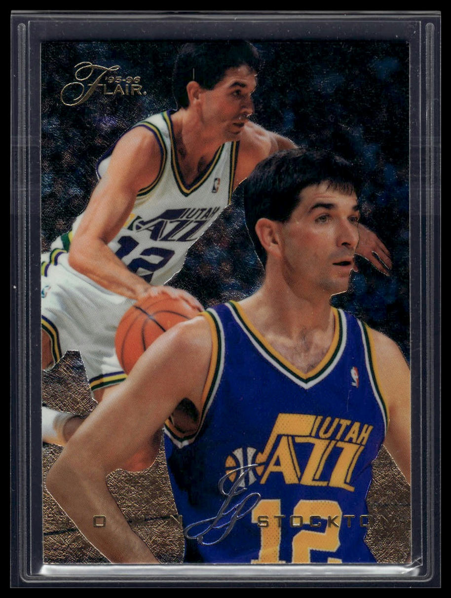 1995-96 Flair #139 John Stockton