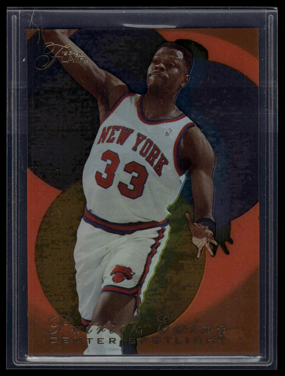 1995-96 Flair #2 Patrick Ewing Center Spotlight