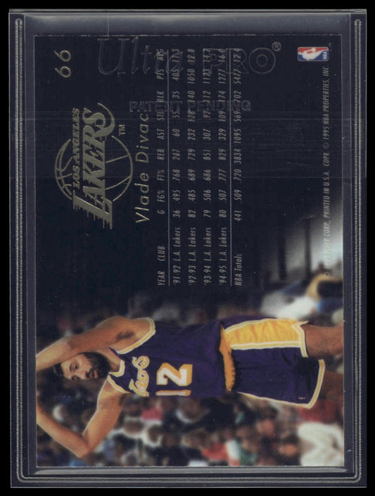 1995-96 Flair #66 Vlade Divac