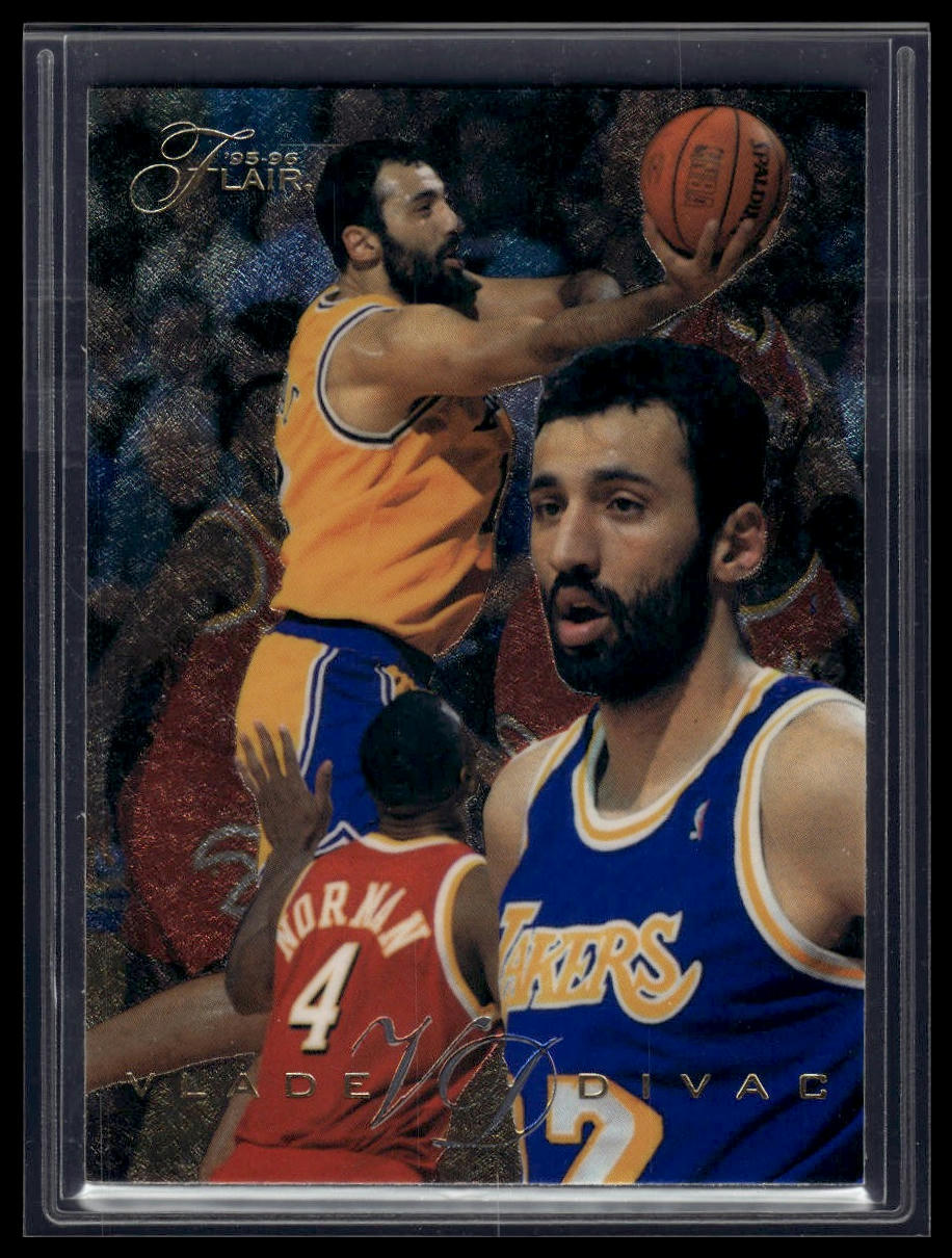 1995-96 Flair #66 Vlade Divac