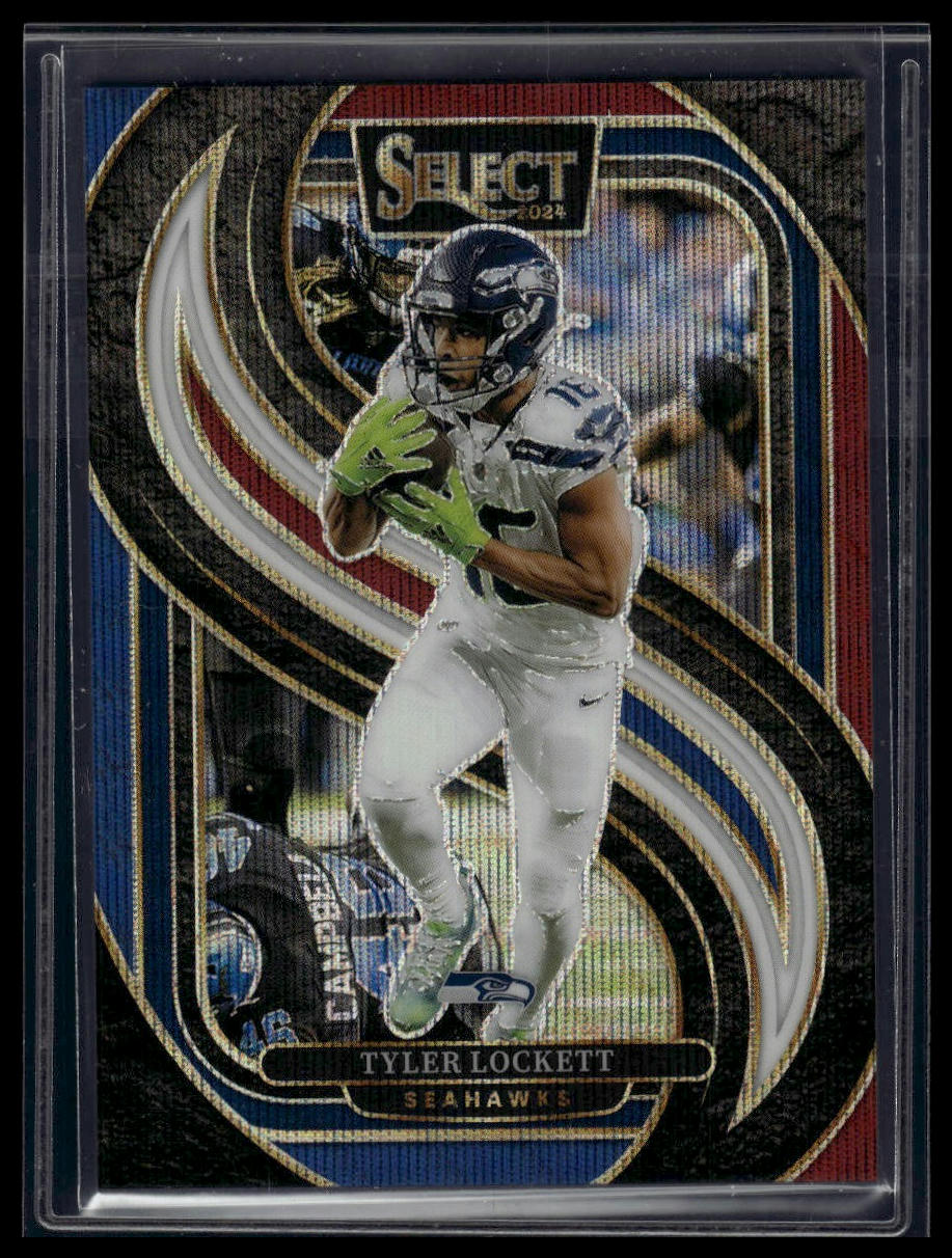 2024 Panini Select #199 Tyler Lockett Tri-Color Prizm #/249