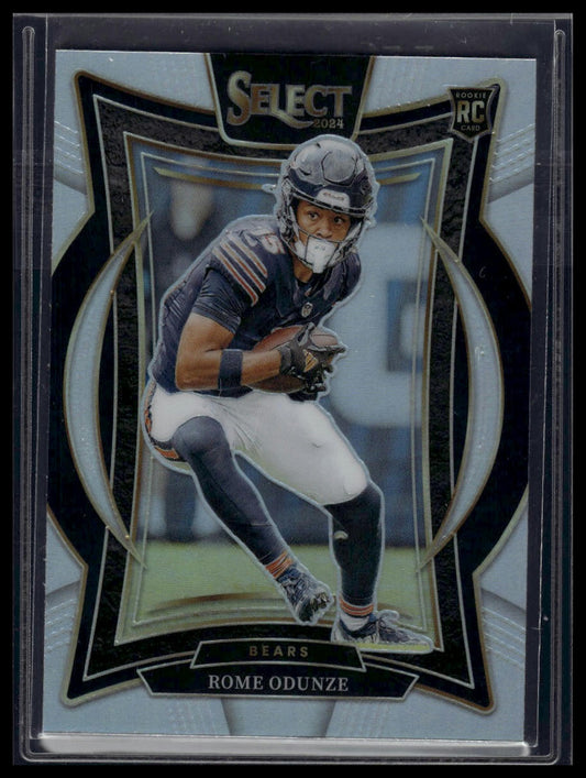 2024 Panini Select #3 Rome Odunze Silver Prizm
