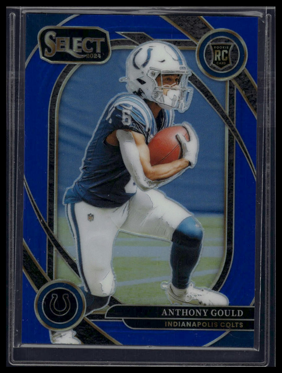 2024 Panini Select #206 Anthony Gould Blue Prizm #/99