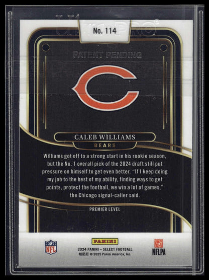 2024 Panini Select #114 Caleb Williams