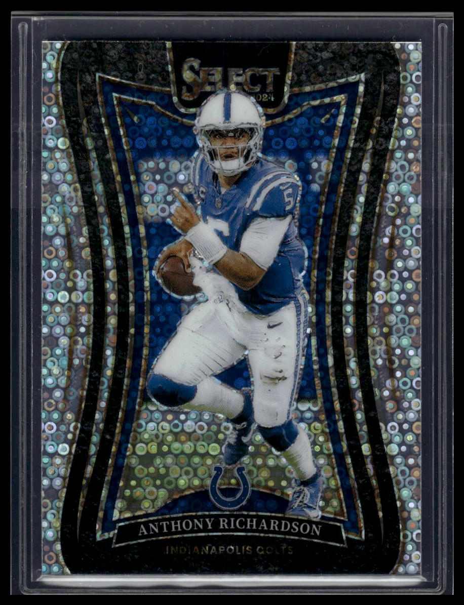 2024 Panini Select #306 Anthony Richardson Disco Prizm