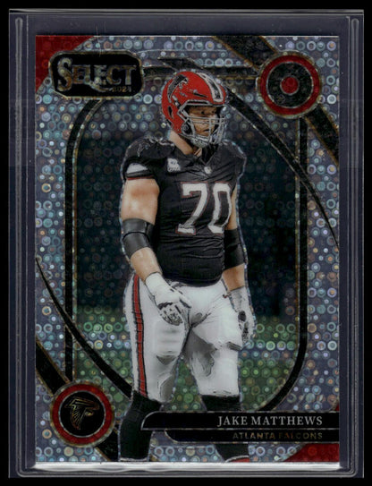 2024 Panini Select #264 Jake Matthews Disco Prizm