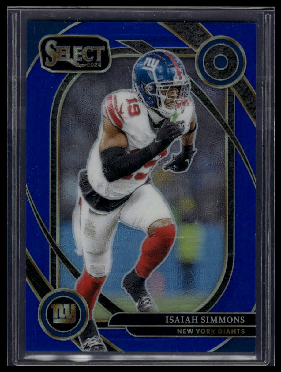 2024 Panini Select #261 Isaiah Simmons Blue Prizm #/99