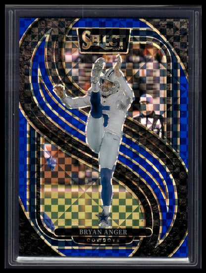 2024 Panini Select #141 Bryan Anger Blue Prizm #/175