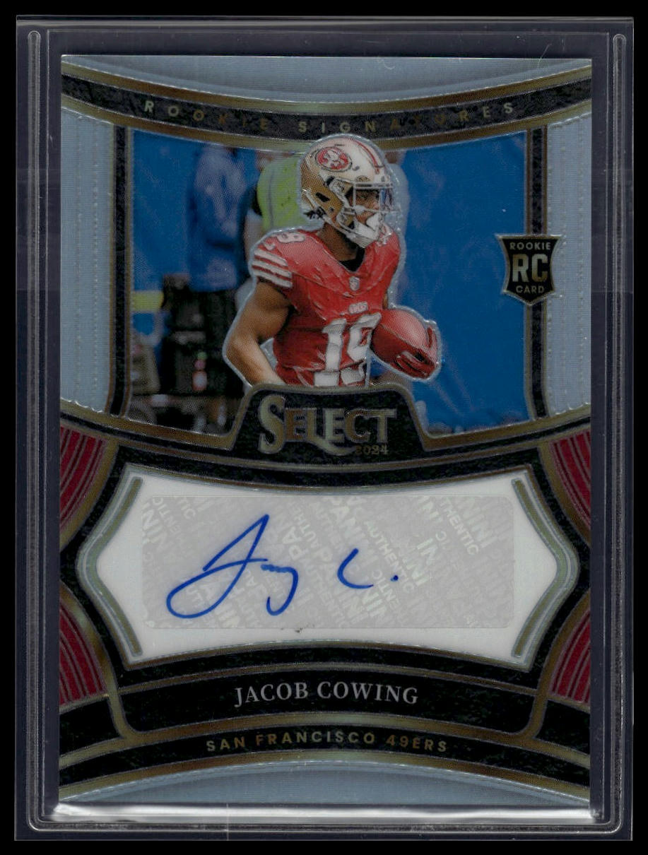 2024 Panini Select #RSP-JCG Jacob Cowing Rookie Signatures Prizm #/399