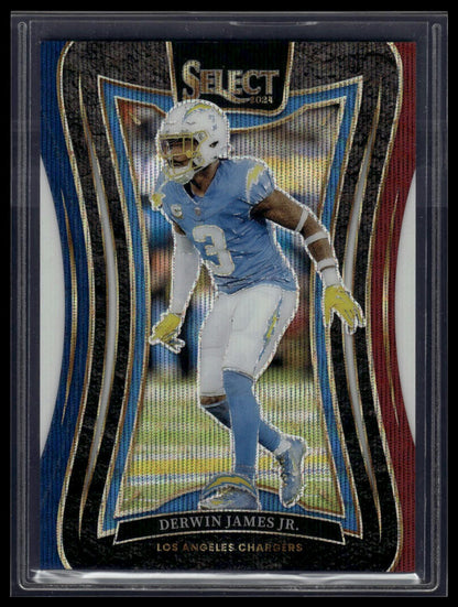2024 Panini Select #331 Derwin James Jr. Tri-Color Prizm #/149