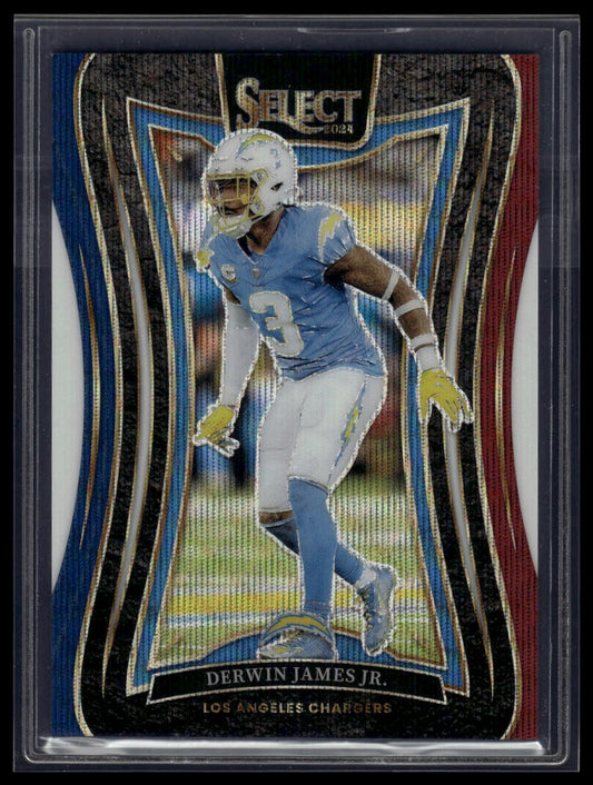 2024 Panini Select #331 Derwin James Jr. Tri-Color Prizm #/149