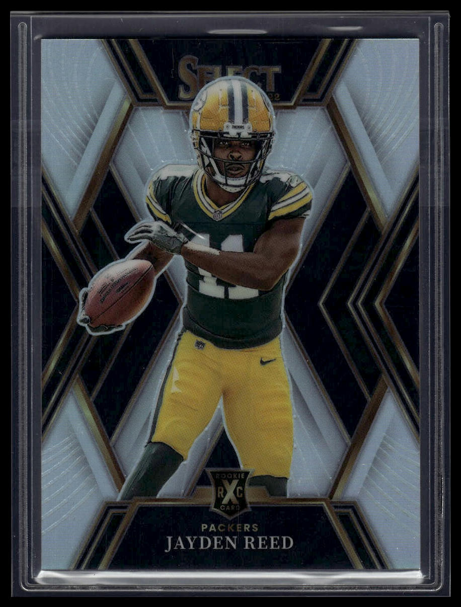2022 Panini Select #515 Jayden Reed XRC Silver Prizm