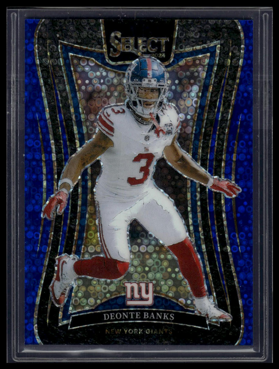2024 Panini Select #330 Deonte Banks Tie-Dye Prizm #/25
