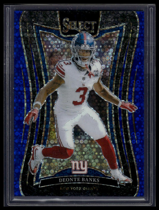 2024 Panini Select #330 Deonte Banks Tie-Dye Prizm #/25