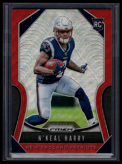 2019 Panini Prizm #342 N'Keal Harry Red Wave #/149