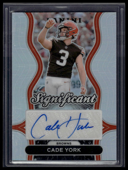 2024 Panini Prizm #SS-CYK Cade York Significant Signatures