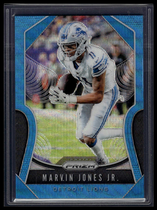 2019 Panini Prizm #109 Marvin Jones Jr. Blue Wave #/199