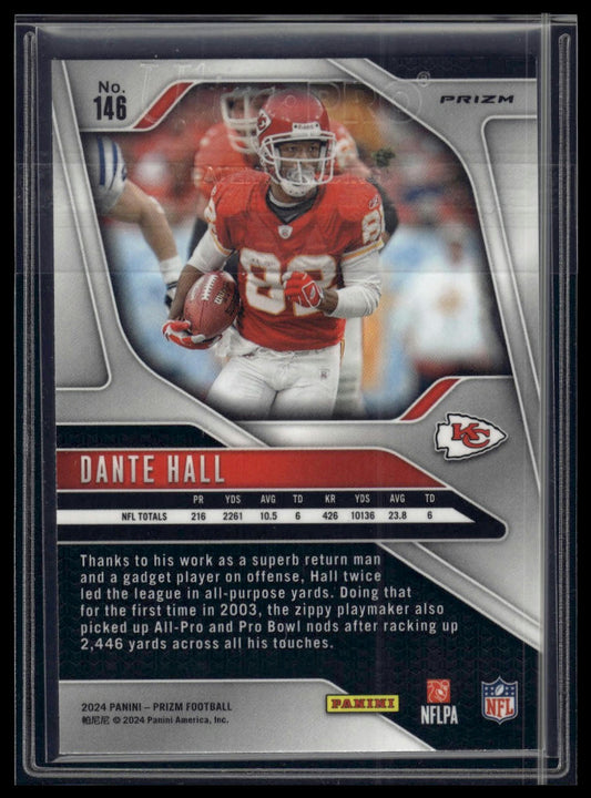 2024 Panini Prizm #146 Dante Hall Disco