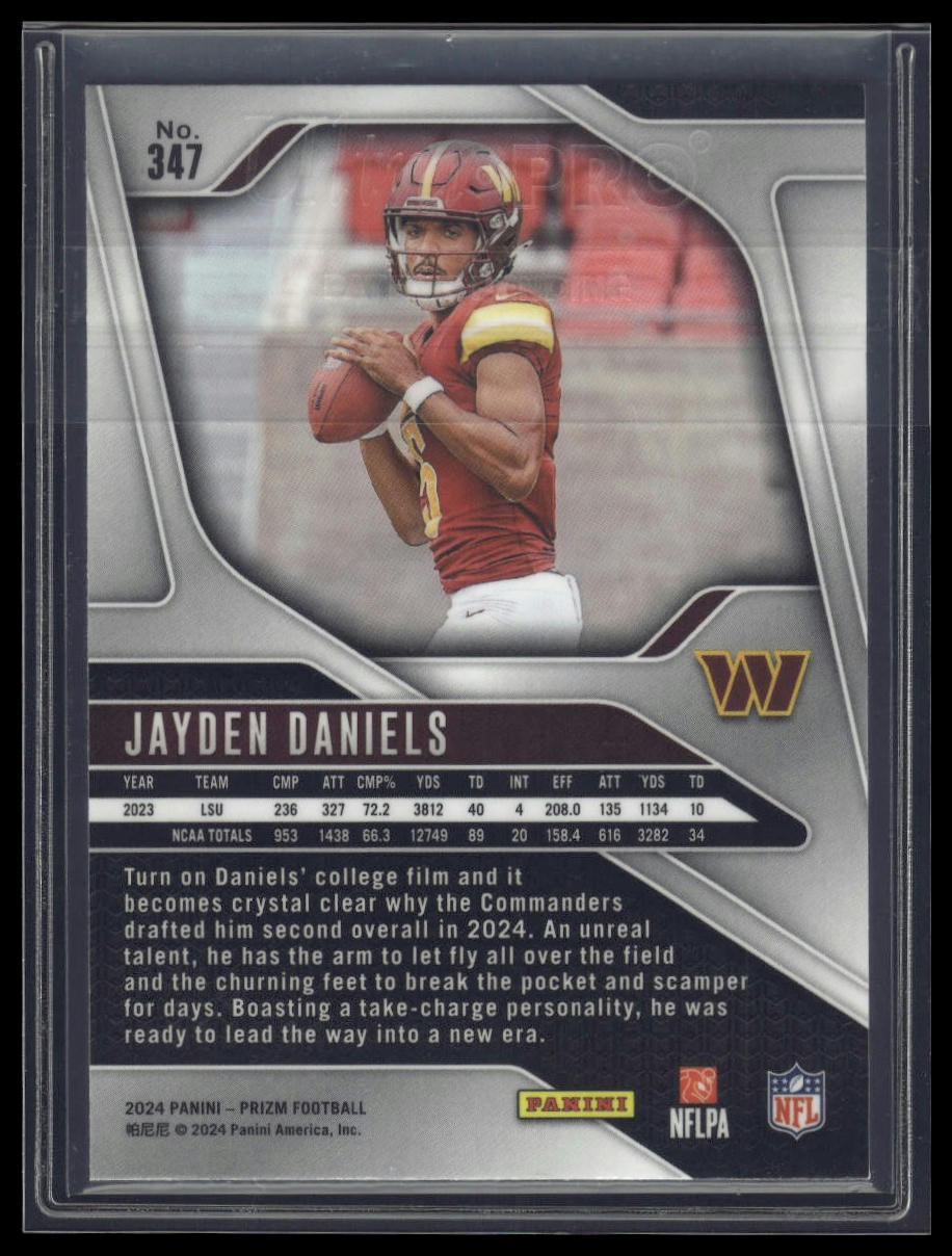2024 Panini Prizm #347 Jayden Daniels