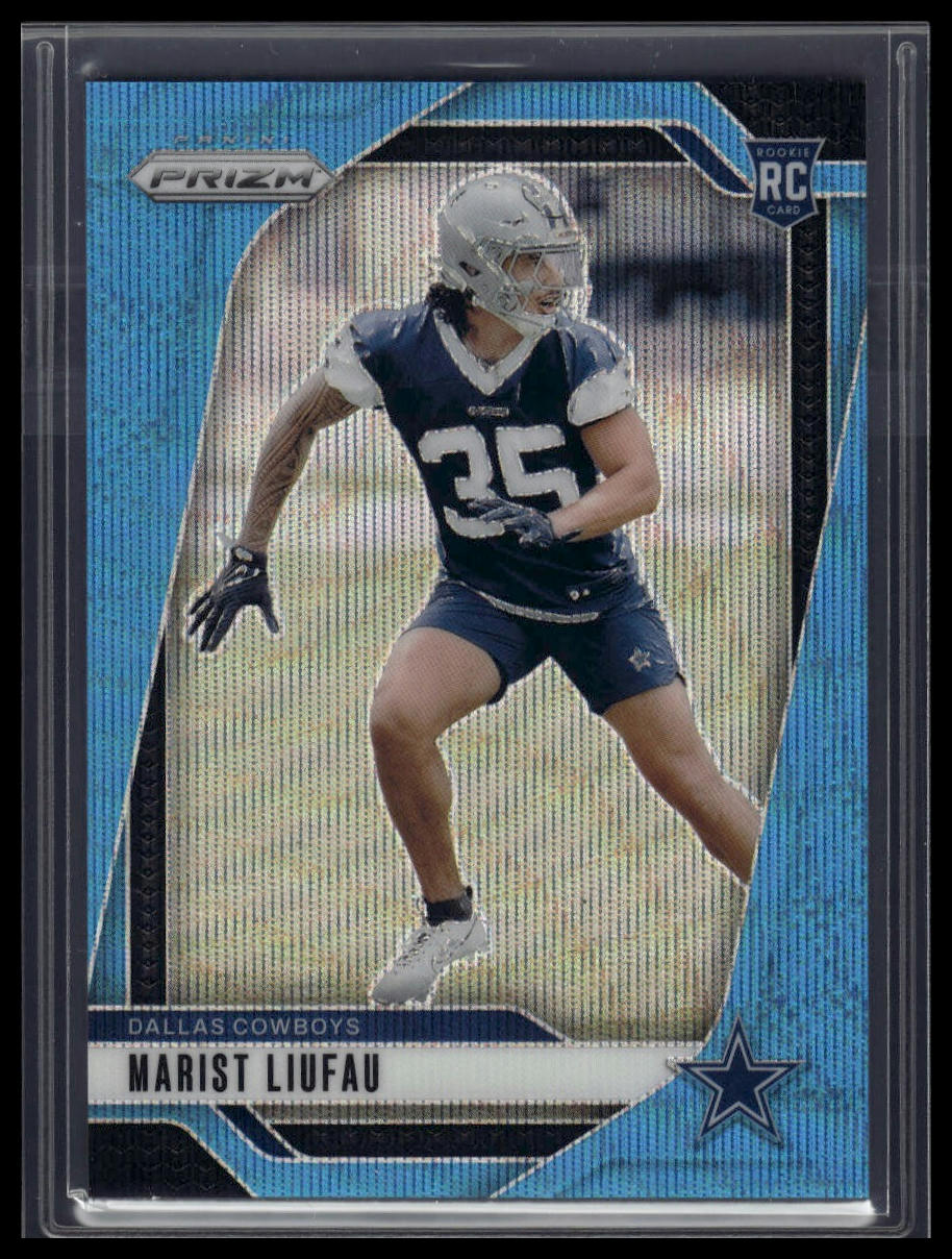 2024 Panini Prizm #372 Marist Liufau Blue Wave #/230