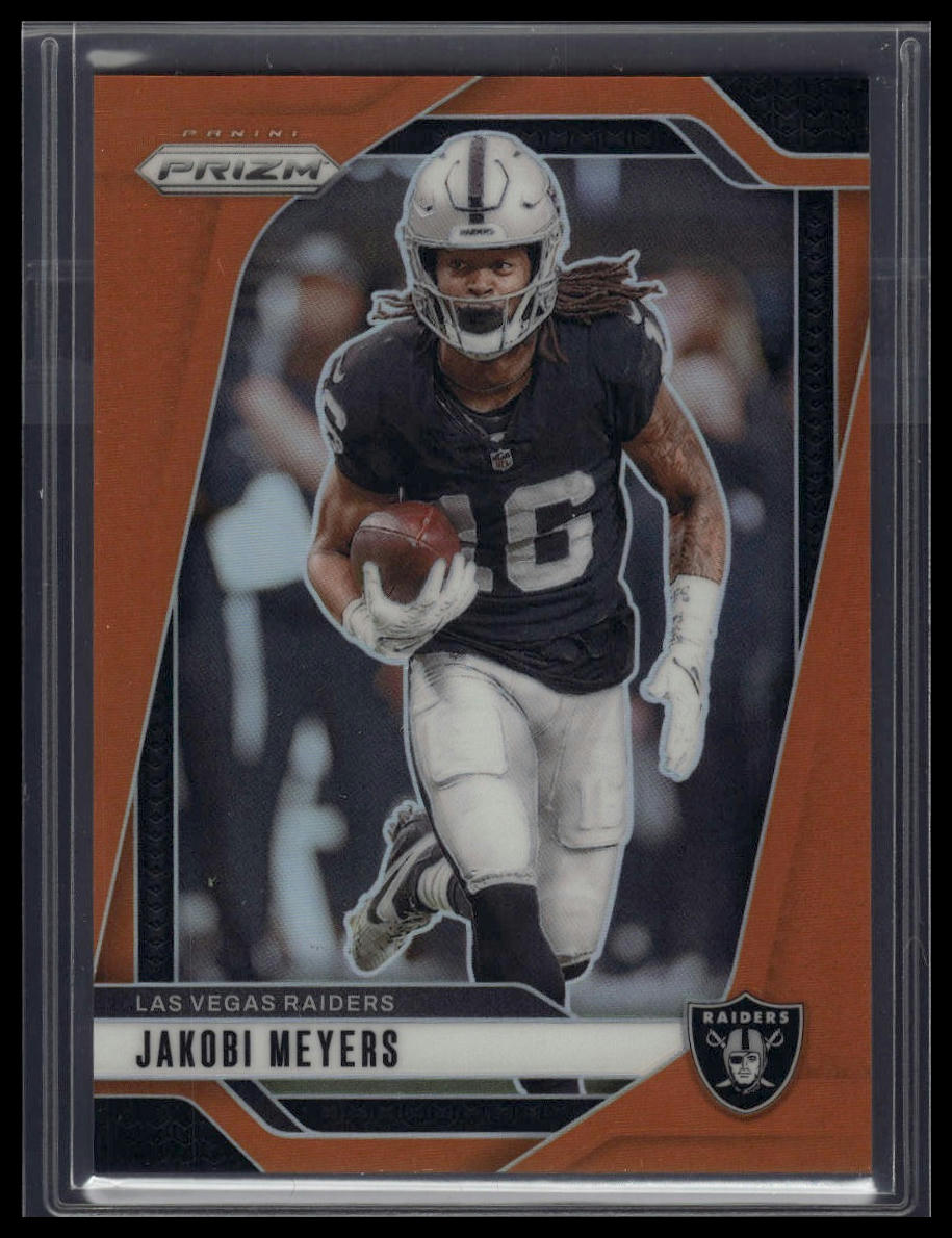 2024 Panini Prizm #151 Jakobi Meyers Orange #/249