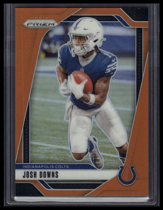2024 Panini Prizm #122 Josh Downs Orange #/249
