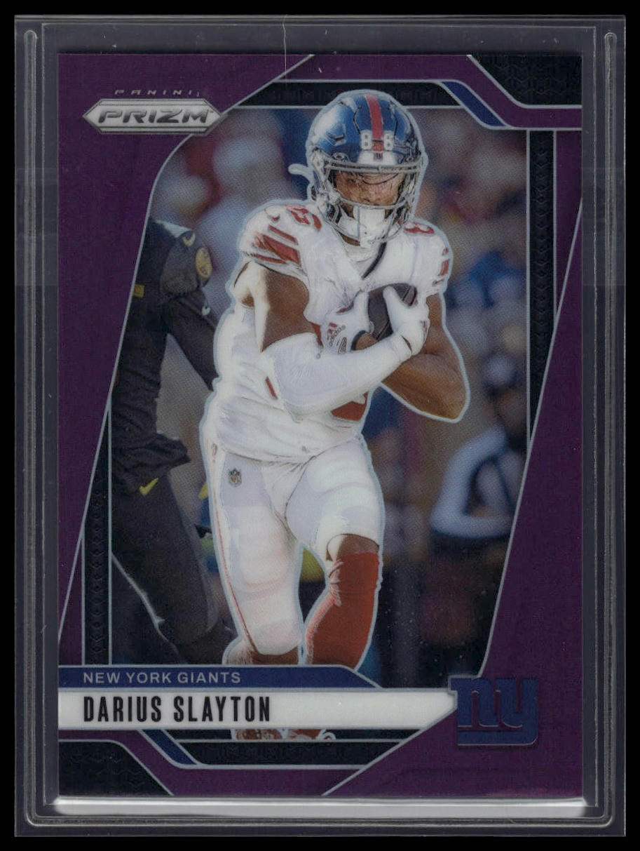 2024 Panini Prizm #214 Darius Slayton Purple #/125