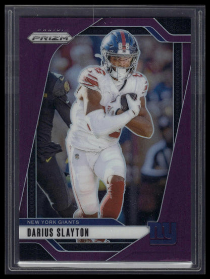 2024 Panini Prizm #214 Darius Slayton Purple #/125