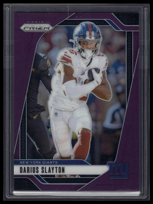 2024 Panini Prizm #214 Darius Slayton Purple #/125