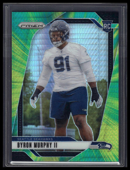 2024 Panini Prizm #317 Byron Murphy II White #/35