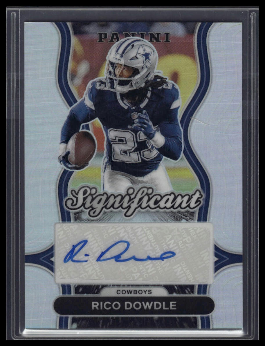 2024 Panini Prizm #SS-RDE Rico Dowdle Significant Signatures