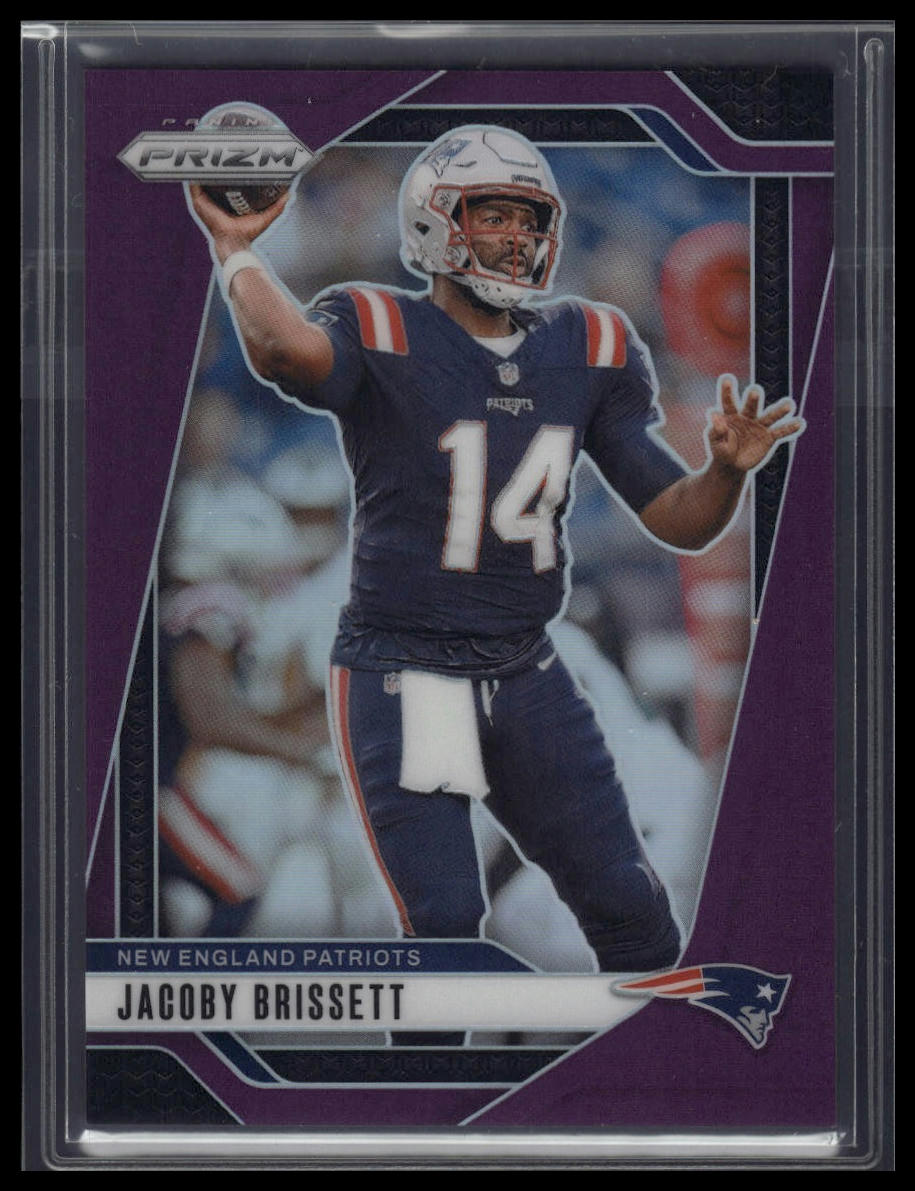 2024 Panini Prizm #194 Jacoby Brissett Purple #/125