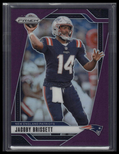 2024 Panini Prizm #194 Jacoby Brissett Purple #/125