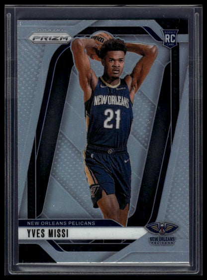 2024-25 Panini Prizm #233 Yves Missi Prizms Silver