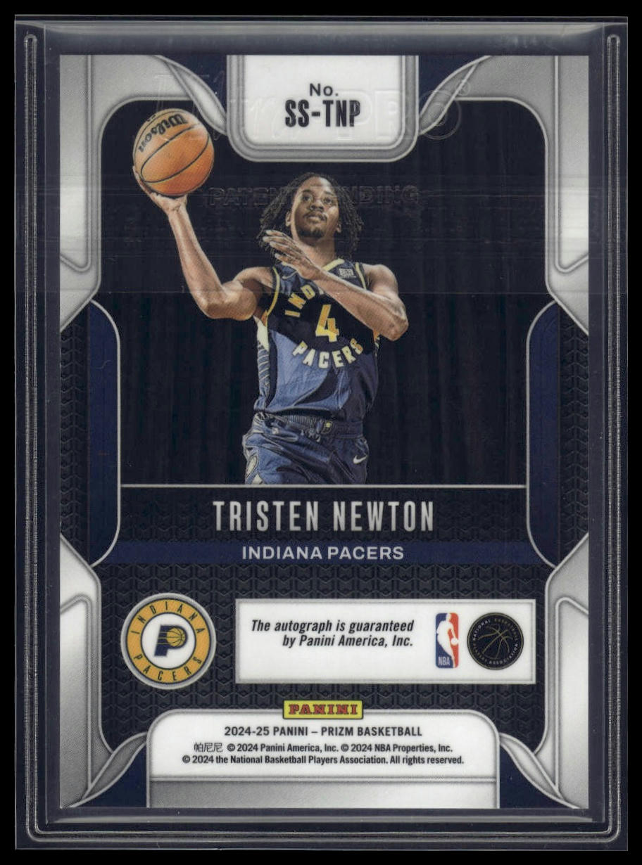 2024-25 Panini Prizm #SS-TNP Tristen Newton Sensational Signatures