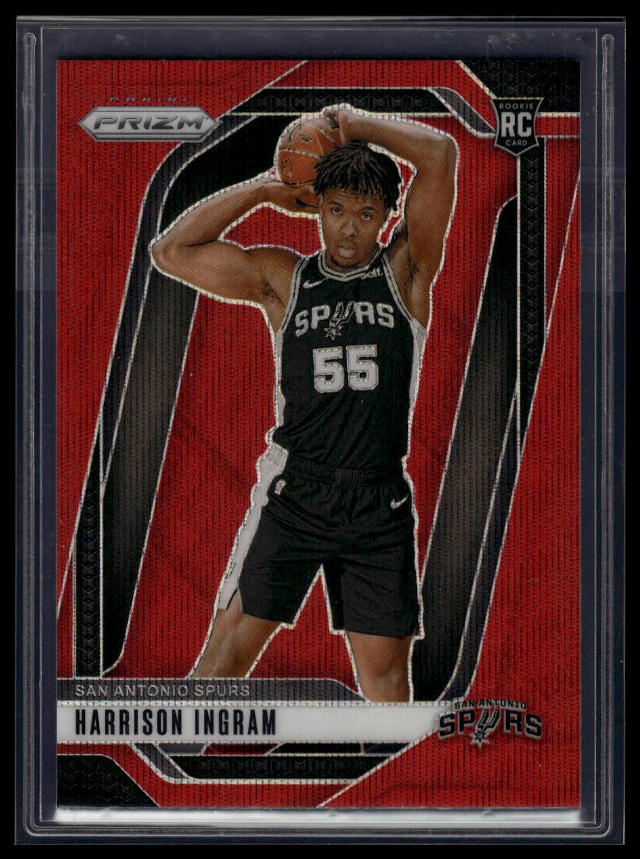 2024-25 Panini Prizm #254 Harrison Ingram Prizms Ruby Wave