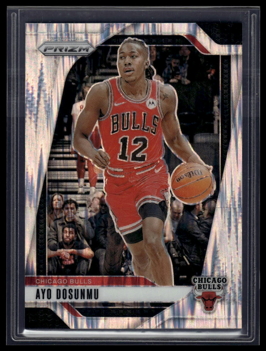 2024-25 Panini Prizm #121 Ayo Dosunmu Prizms Skewed #/249