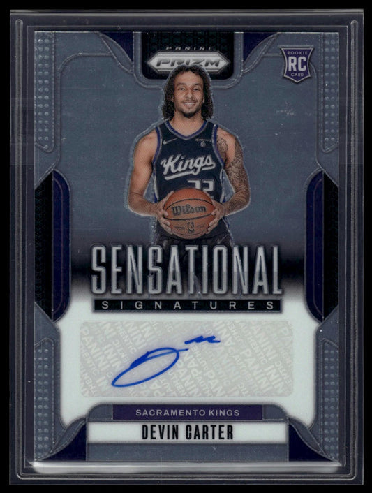 2024-25 Panini Prizm #SS-DCK Devin Carter Sensational Signatures Prizms